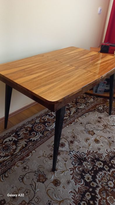 Stół retro, PRL, rozsuwany