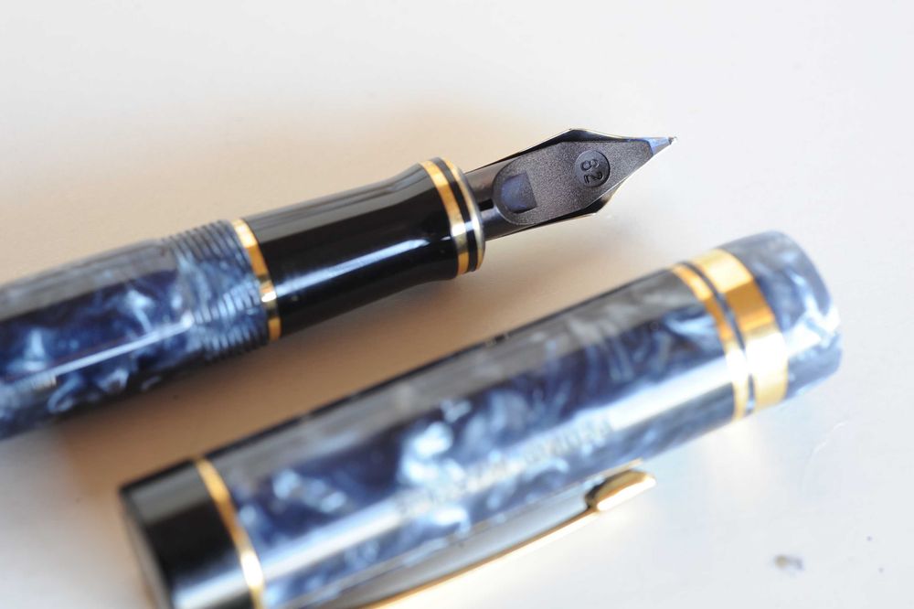 Parker Duofold Centenial caneta aparo nib F 18k