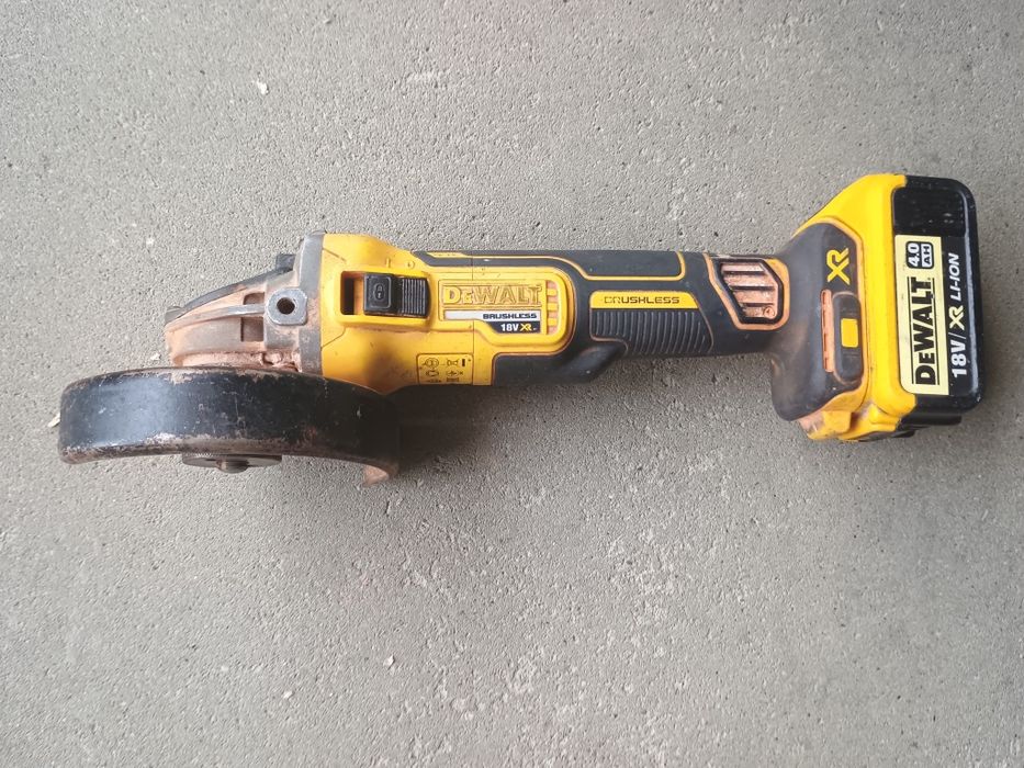 Szlifierka DeWalt DCG 405 + Aku 18 V