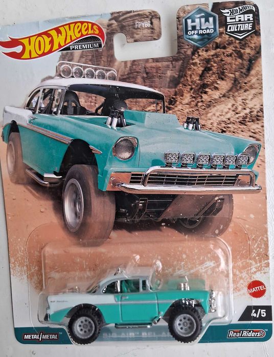 Hot wheels 1/64 хотвілс Chevrolet Bel Air