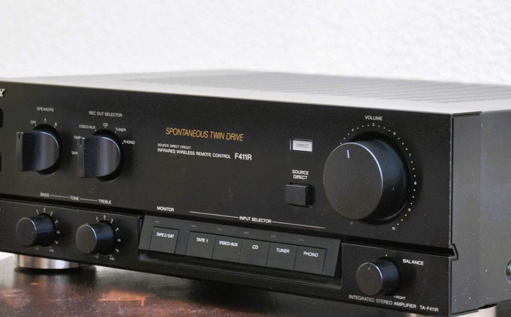 Stereo Integrated Amplifier - SONY TA F 411