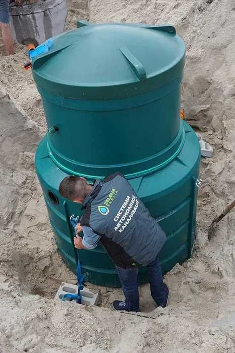 Септик під ключ з гарантією 12 років, сертифікований, цільнолитий