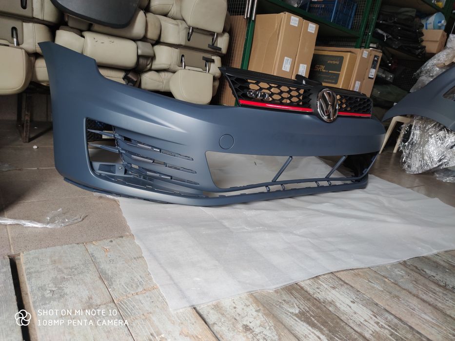 VW Golf 7 Гольф VII USA GTI Решітки Бампер Губа ПТФ Спойлер Туманки