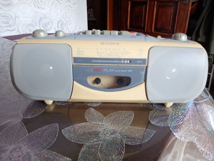 Бум бокс Соні. Робочий