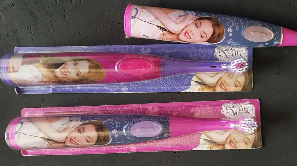 Escova de dentes a pilha infantil Disney temporizador de 2 minutos