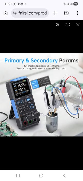 Fnirsi LC1020E професійний тестер