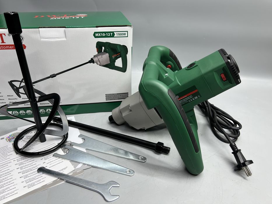 Миксер строительный DWT MX10-12T Плавный пуск Стабилизация об