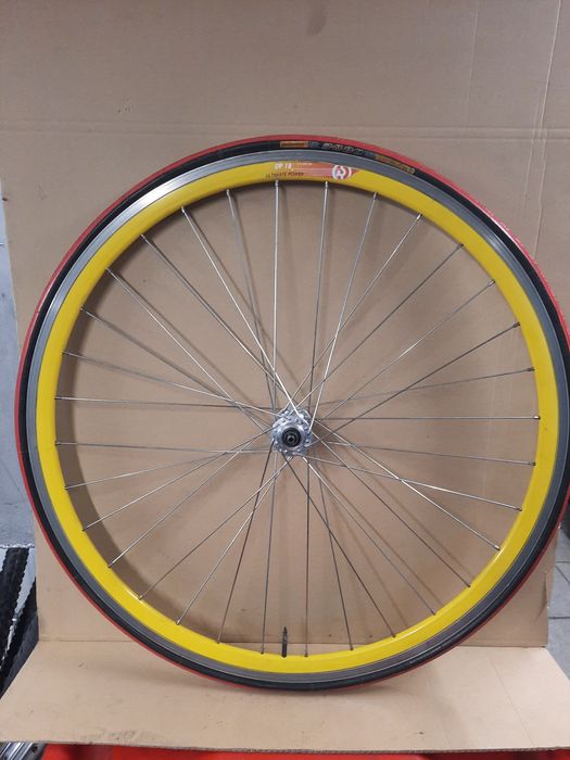 koło szosowe 28" campagnolo / rigida dp18 / continental