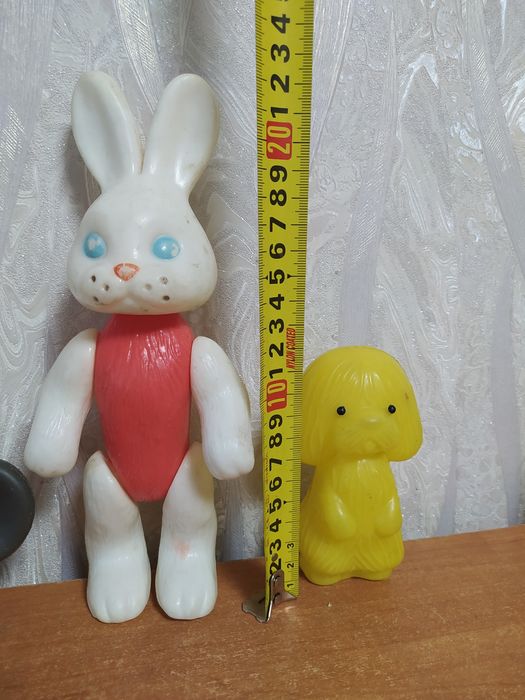 Детские пластмассовые игрушки СССР.