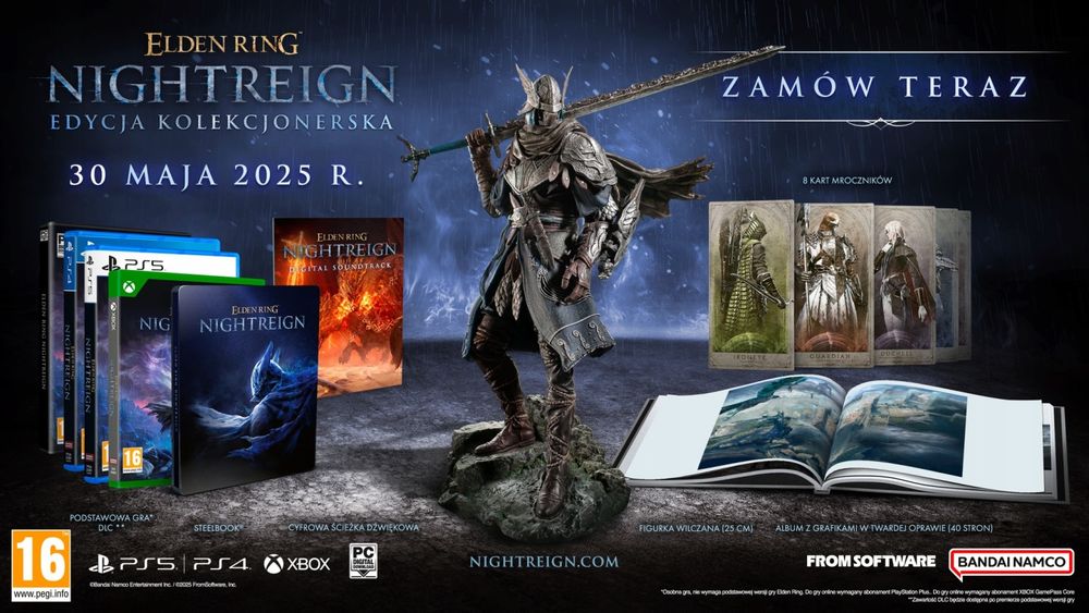 PS5 Elden Ring: Nightreign Edycja Kolekcjonerska