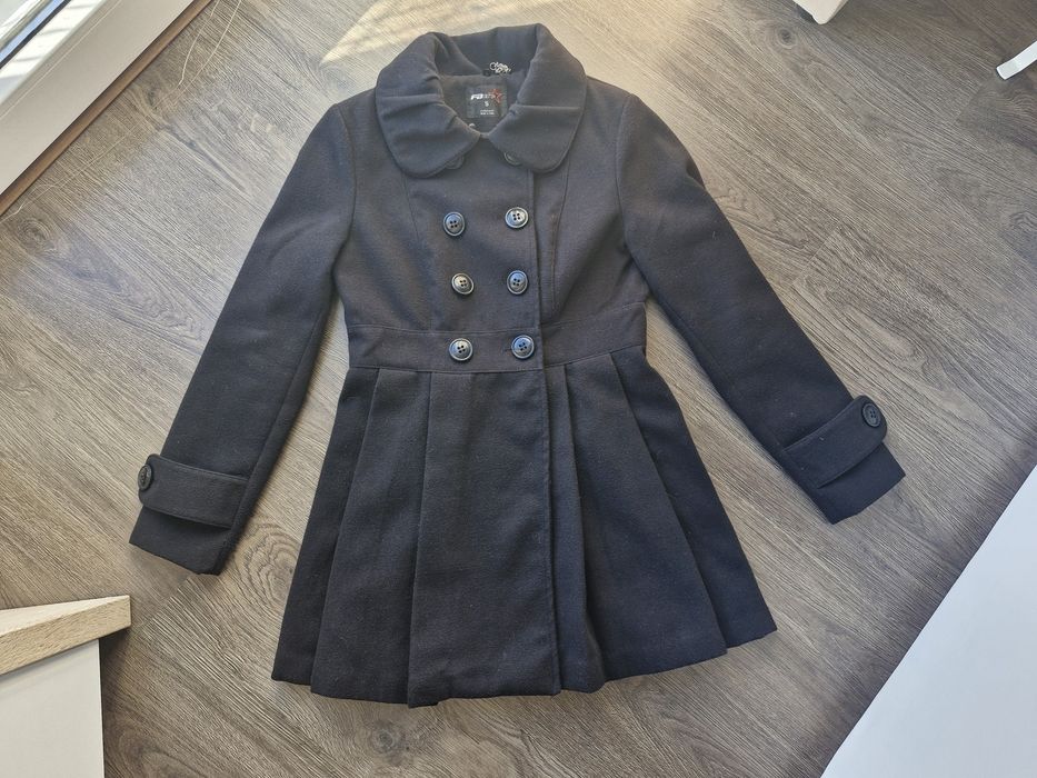 Płaszczyk czarny - jak NOWY (rozm 36)