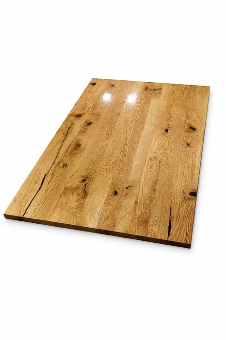 Lity Blat Dębowy / Blat Dąb / Rustykalny / komoda / Stół Dąb / stopnie