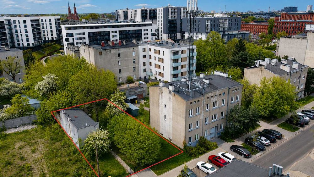 Działka inwestycyjna 663 m² | 300 m od Manufaktury | Łódź - Widok 3