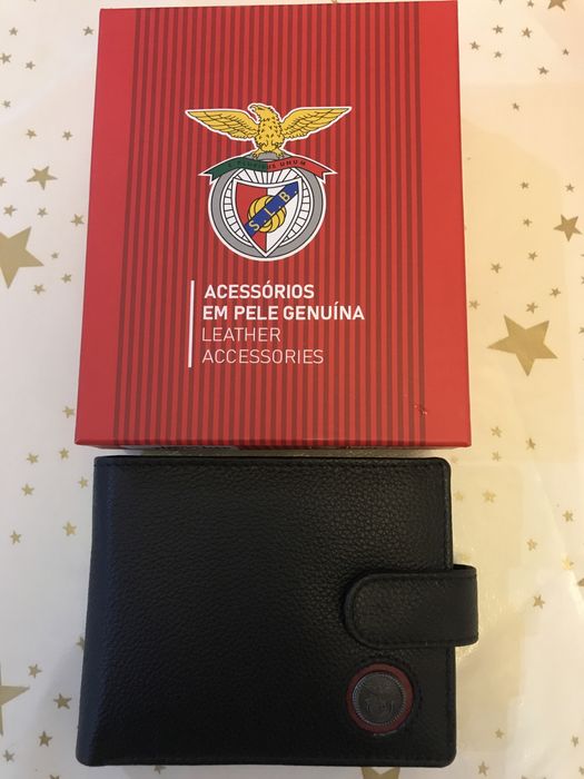 Carteira do Benfica em pele genuina - NOVA