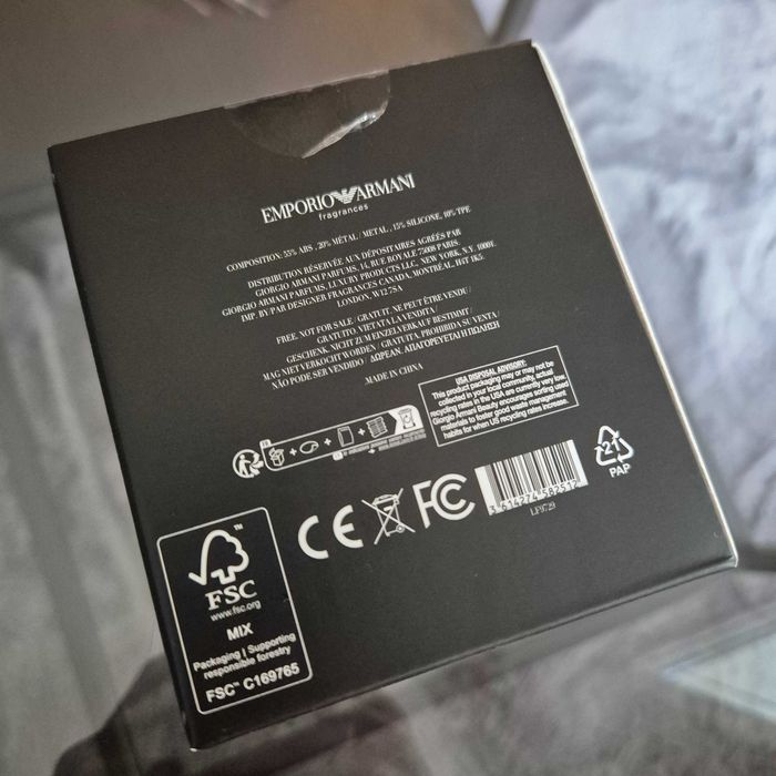 Głośnik Bluetooth Nomad Emporio Armani | NOWY