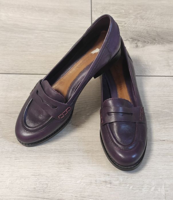 Шикарные лоферы из премиум коллекции Clarks размер 37,5-38