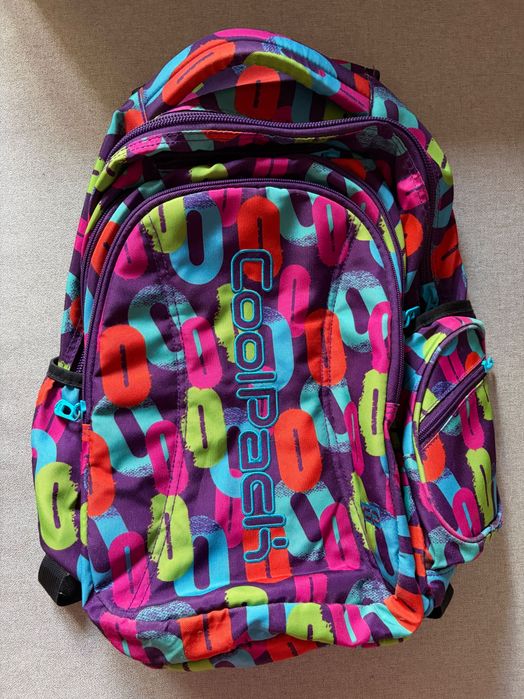 Kolorowy plecak szkolny CoolPack