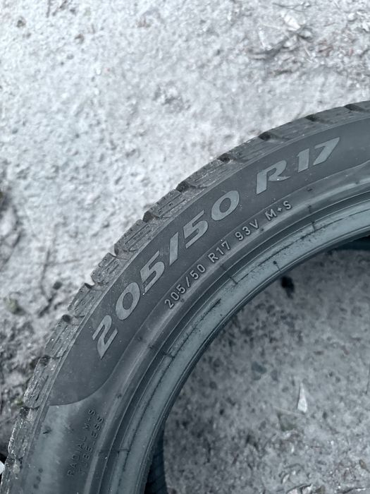 205 50 17 Pirelli Sottozero 3 90% Шини Зима