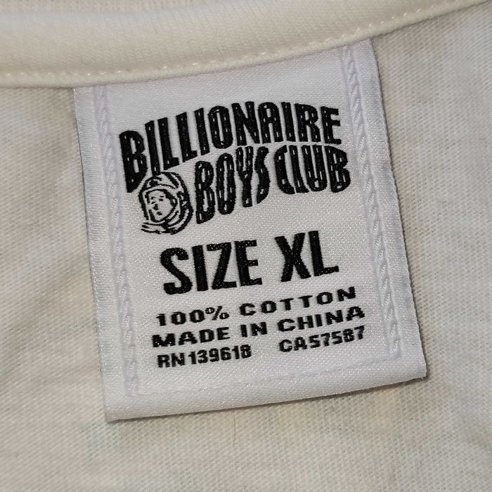 Billionaire Boys Club BBC Alpha Omega White Long Sleeve