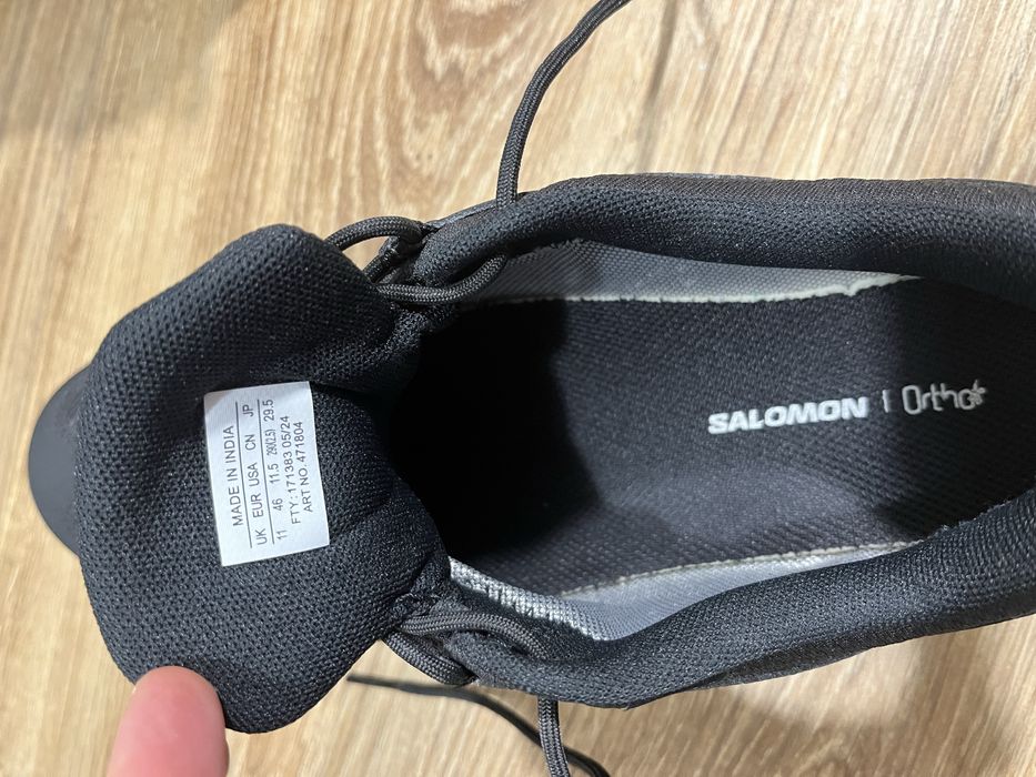 Кросівки чоловічі Salomon X Braze Gore-Tex Black розмір 46(29,5 см.)