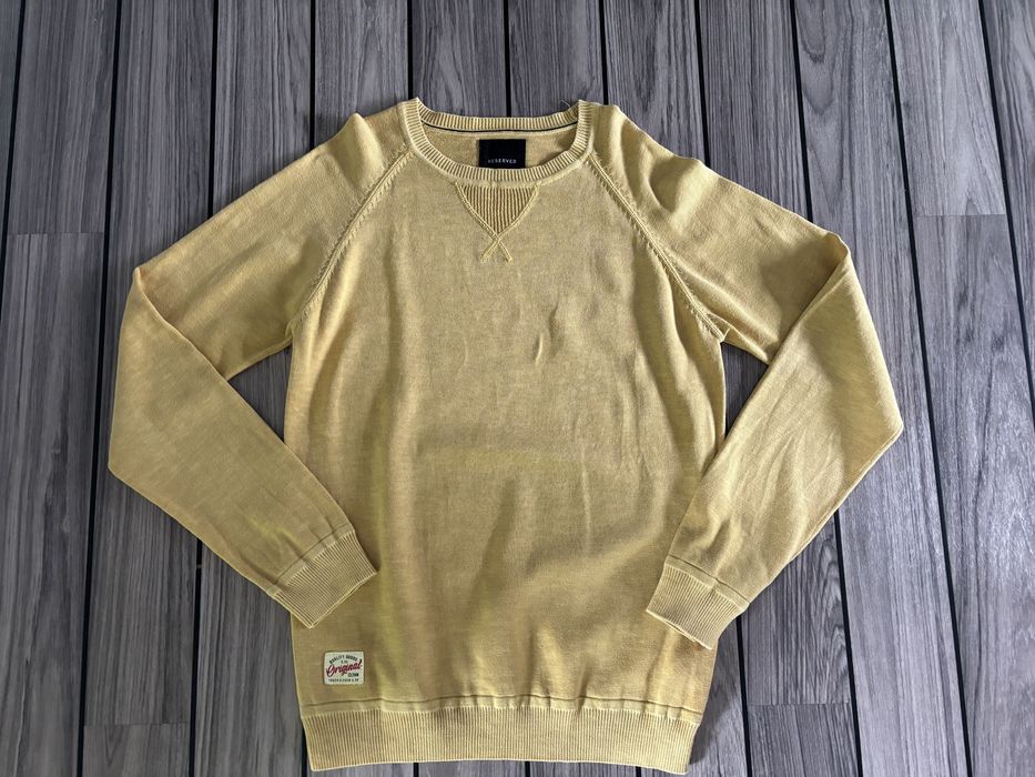 Sweter Reserved 152 żółty