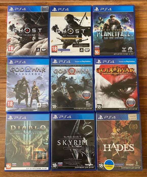 Sony PS4: Знание Сила, Hellblade, A Way Out, FarCry, It Takes Two