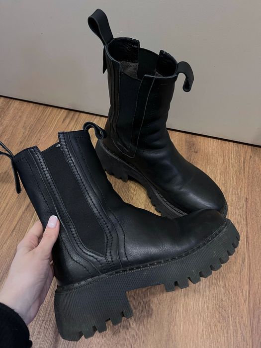 Сапоги, ботинки натуральная кожа