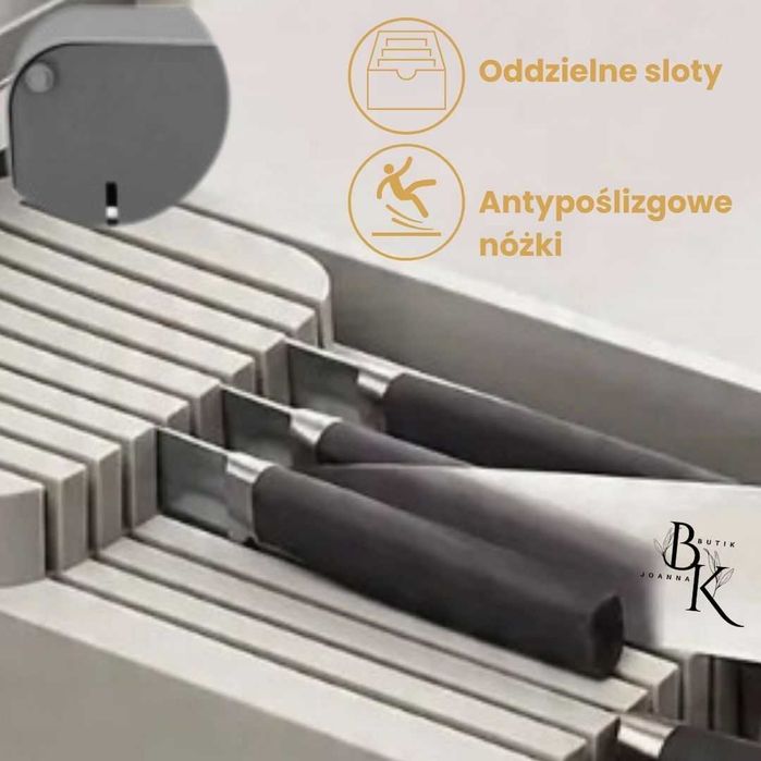 Organizer do Szuflady na Noże i Sztućce | wkład do szuflady