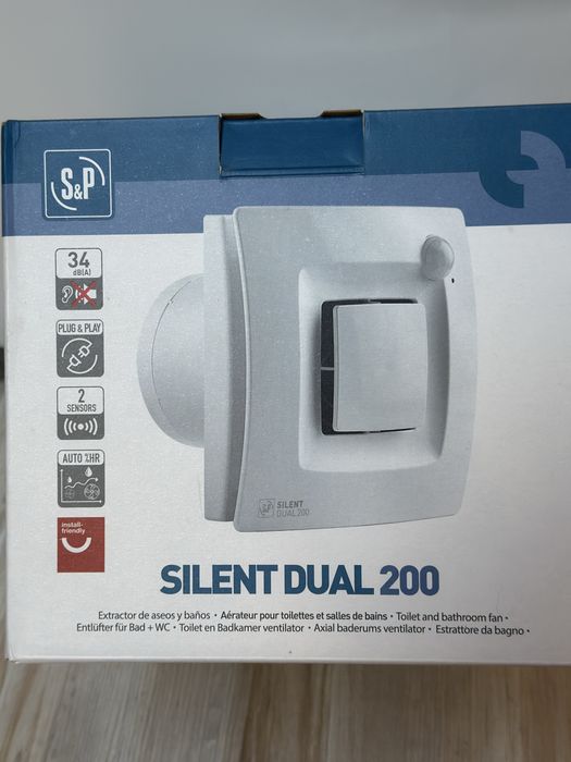 Extrator Silent Dual 200