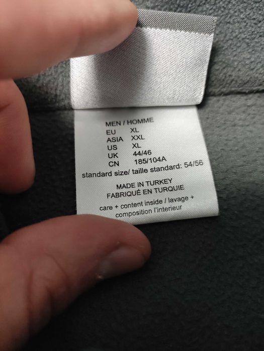 Флисовая кофта jack wolfskin