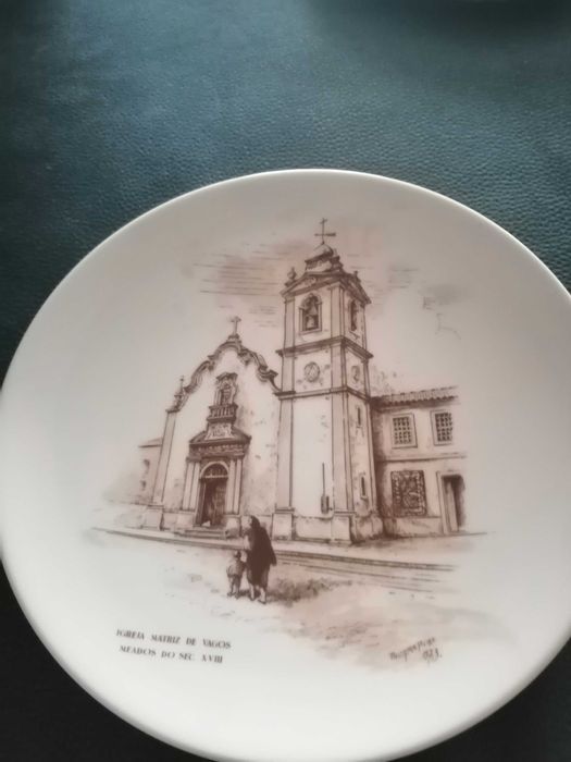 Pratos comemorativos, vista alegre