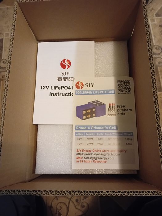 Акамулятор 12vLIFePO4 100Ah брав для себе.