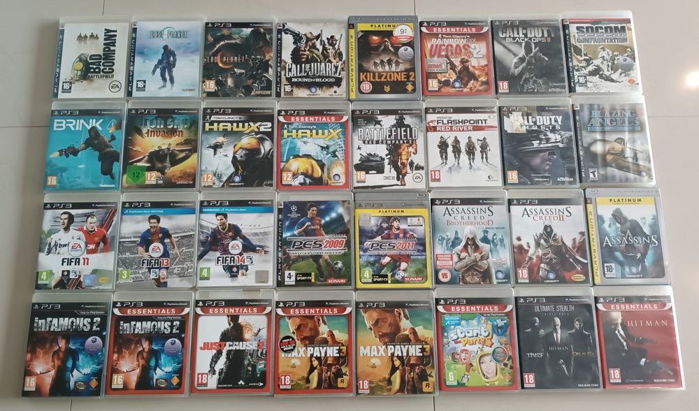 Jogos PlayStation 3 (PS3) - Preços na descrição