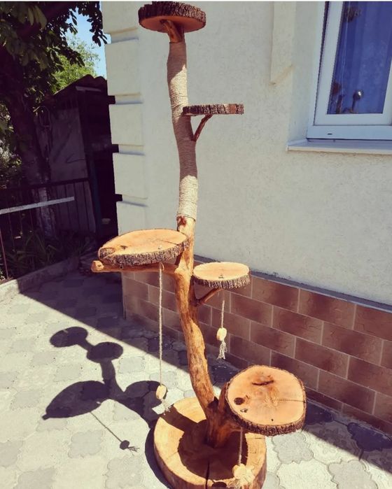 Домик будинок для кота кошки когтеточка