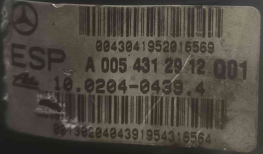 ABS | MERCEDES-BENZ | C-CLASS (W203) [05.2000 - 12.2007]