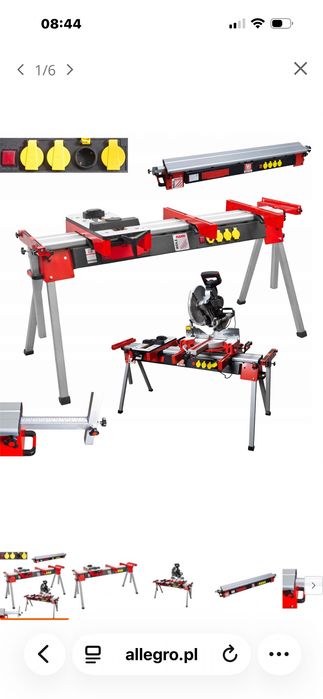 Piła Holzmann KAP 305JL + stół roboczy USK 2760