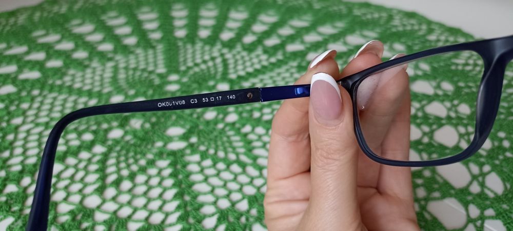 Okulary korekcyjne dziecięce z wadą na dwoje oczu  -0,5
