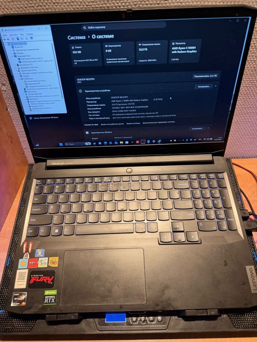 Laptop Lenovo gaming 3050TI