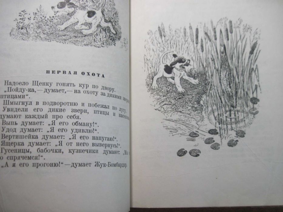 В. Бианки. Лесные были и небылицы. Рис.  Чарушин. Лениздат 1952 372 с.