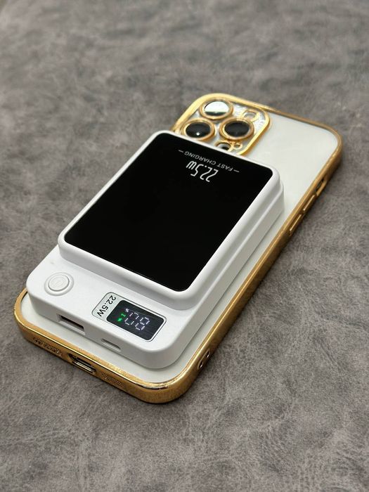 АКЦІЯ-РОЗПРОДАЖ!!!Бездротовий магнітний павербанк акумулятор Iphone