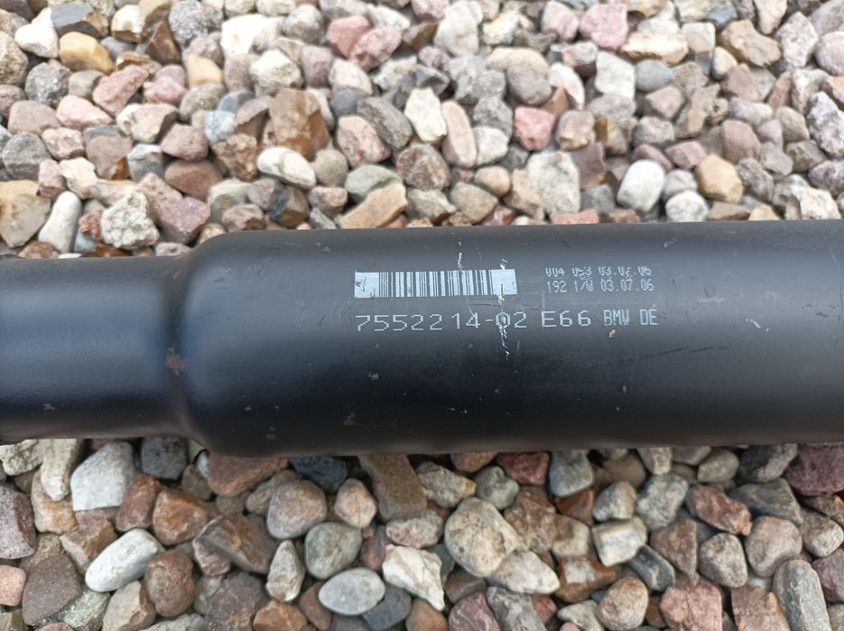 BMW 730d e66 long lift wał napędowy 3.0 m57n2