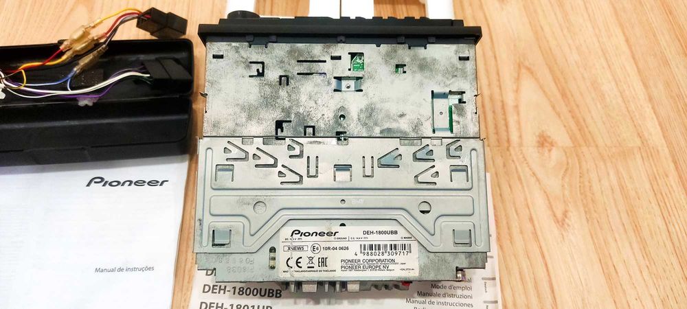 Auto Rádio Pioneer DEH-1800UB - Como Novo! C/ Caixa e Manuais Originai