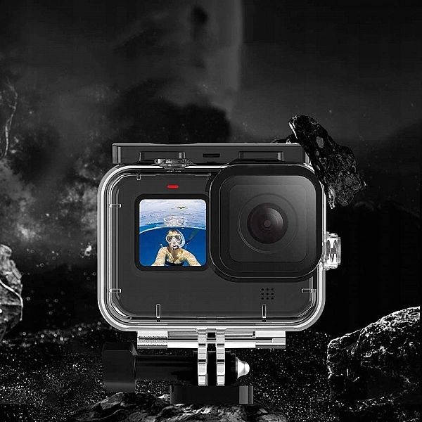 Etui WaterproofCase do Gopro Hero 9 / 10 / 11 / 12 / 13 Clear