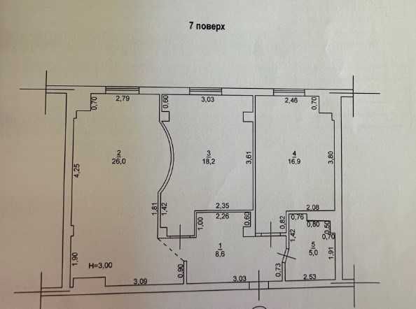 2-rooms apartment apartment by the address st. Druzhby narodov (area 74,7 m²) - Atlanta.ua - photo 24