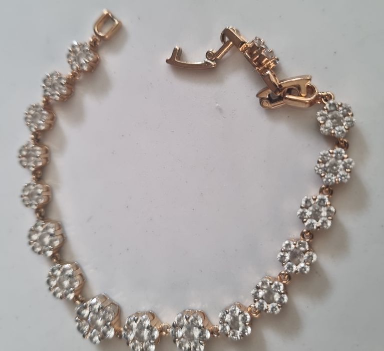 Bransoletka pozłacana