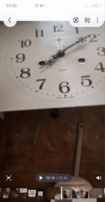 Zegar ścienny , uszkodzony