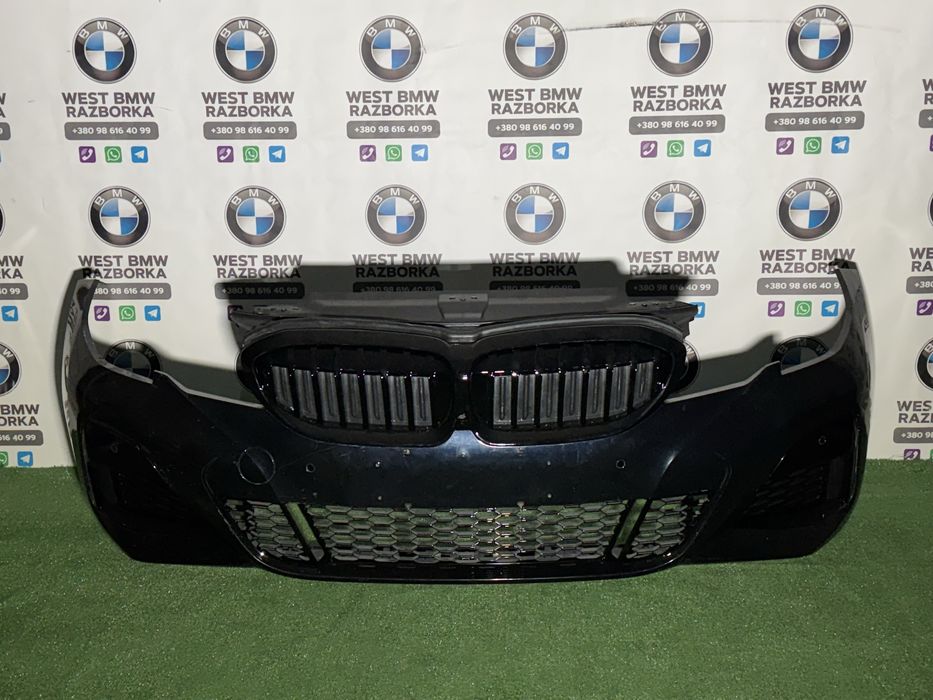 Бампер Передній BMW G20 M Pack Решітка Панель Радіатор Касета Вентилят