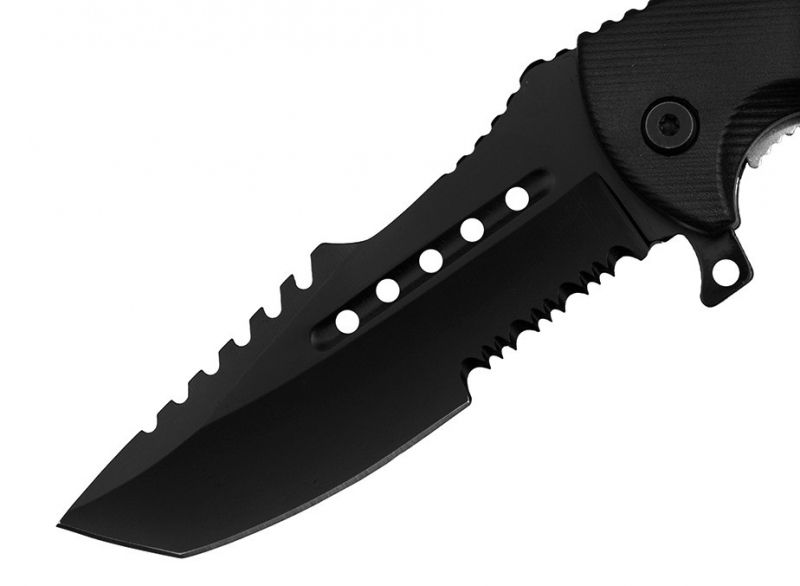 Nóż Sprężynowy BSH N-549B z klipsem