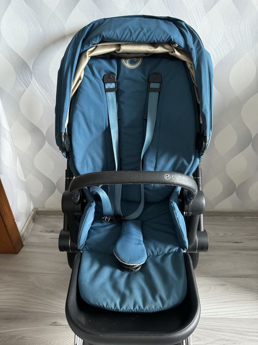 Коляска 2 в 1 Cybex Priam 4.0 Mountain Blue