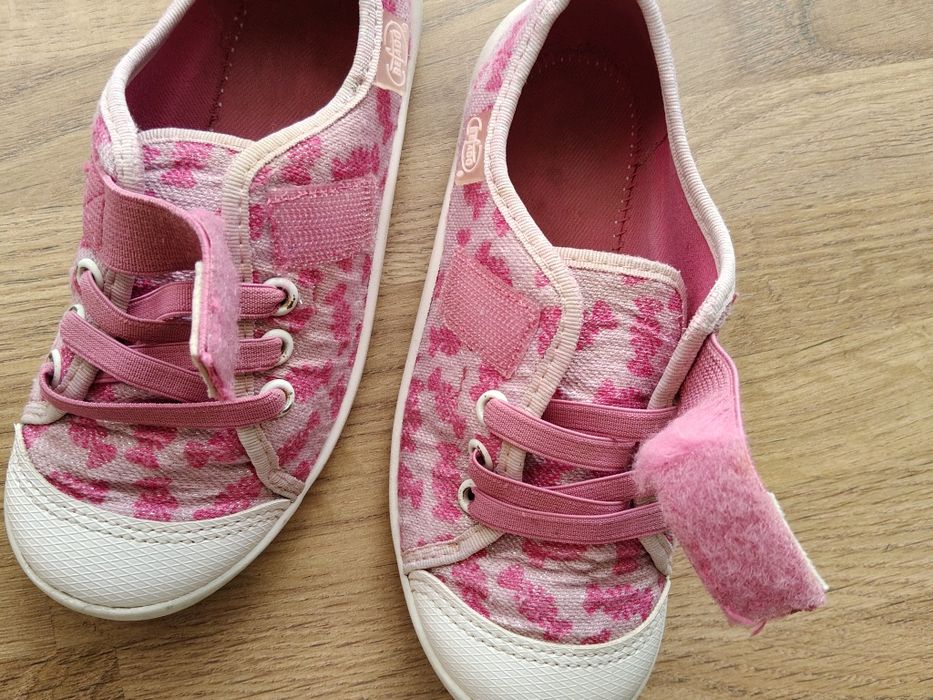 Trampki 30 Befado dziewczęce, różowe